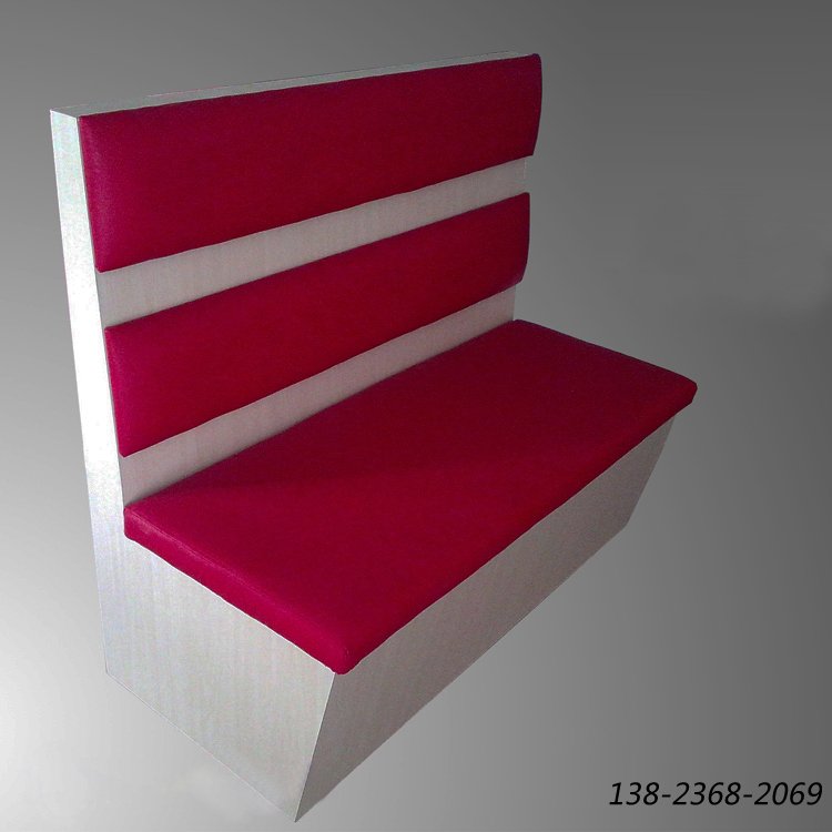 單面現(xiàn)代款式沙發(fā)，中餐卡座，家具廠訂制