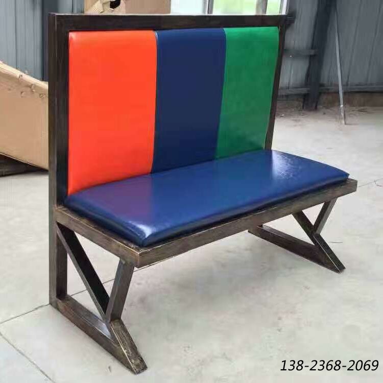 鐵藝沙發(fā)，做舊卡座沙發(fā)